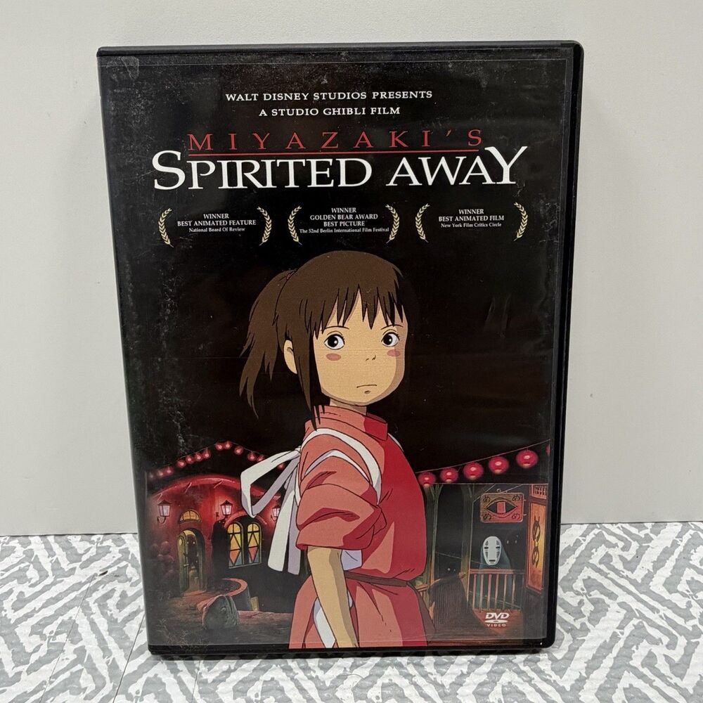 Spirited Away DVD 2 Disc Deluxe Edition Disney Studio Ghibli Miyazaki Region 1
